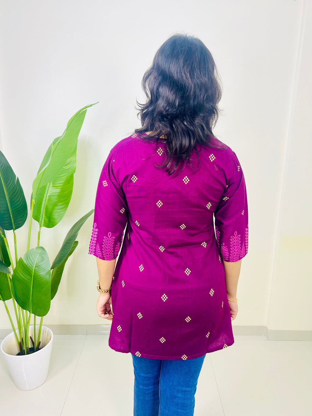 Magenta Tunic