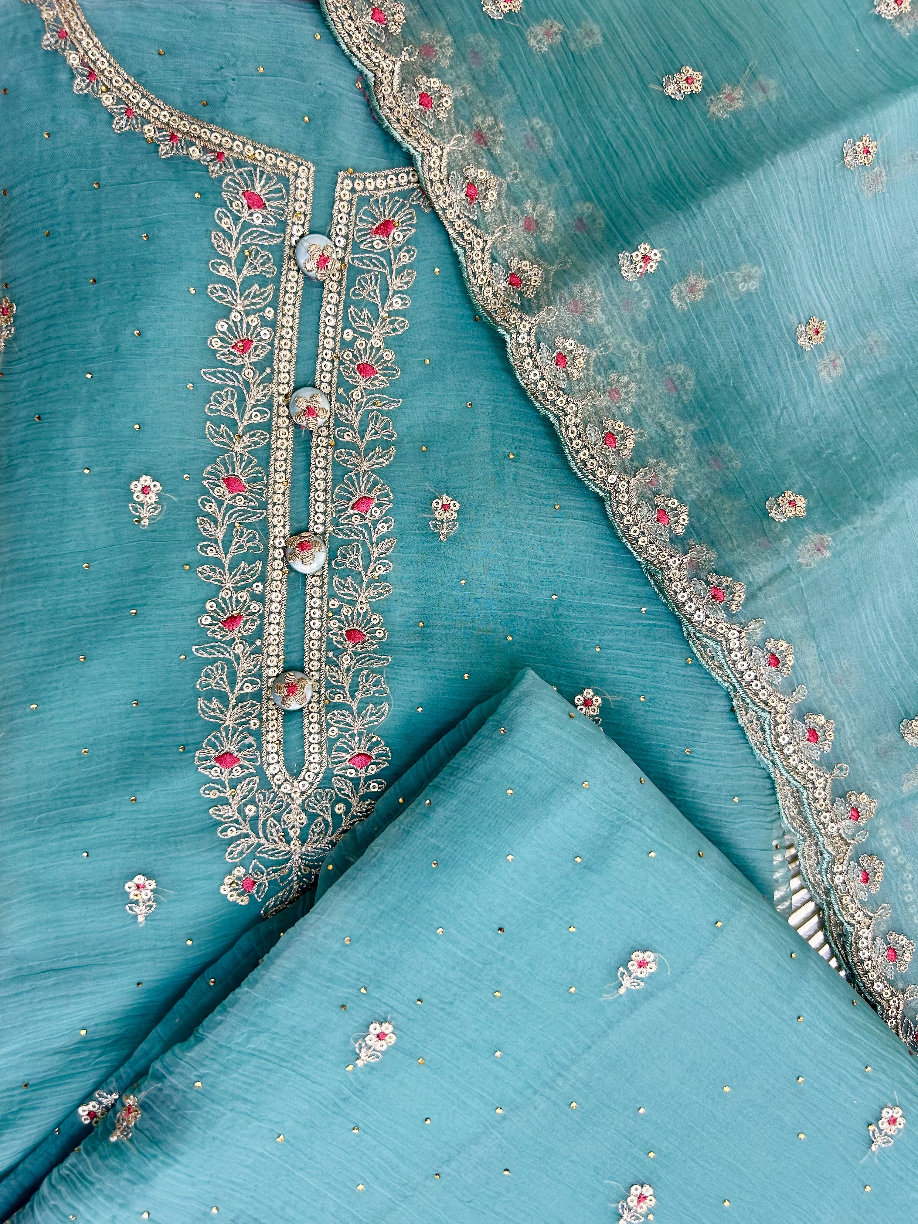 Surili Chiffon - Blue