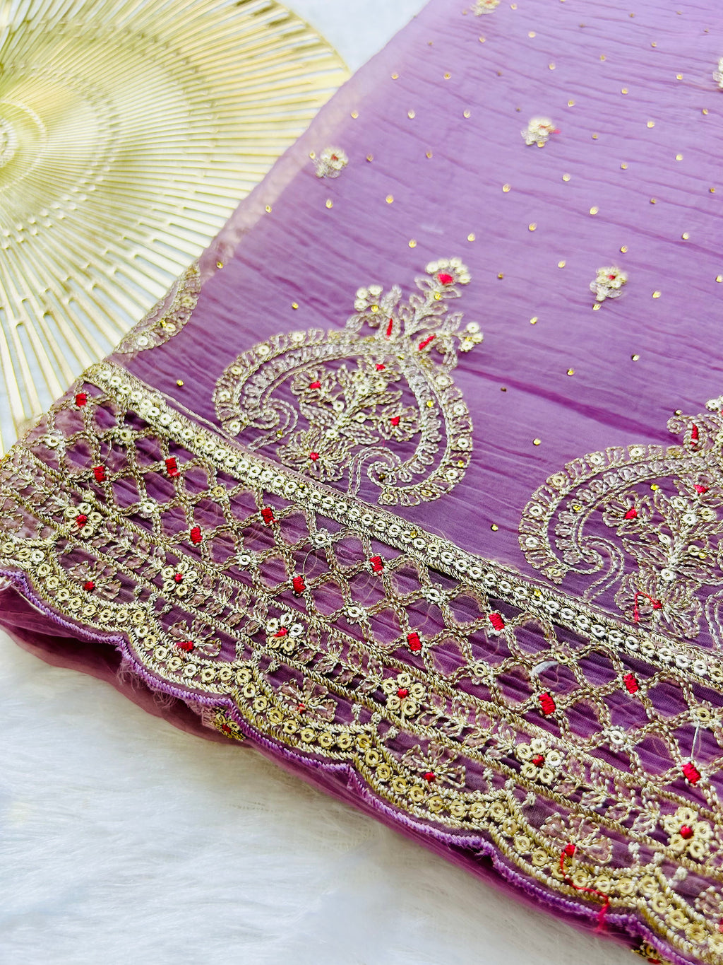 Surili Chiffon -Purple