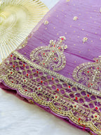 Surili Chiffon -Purple