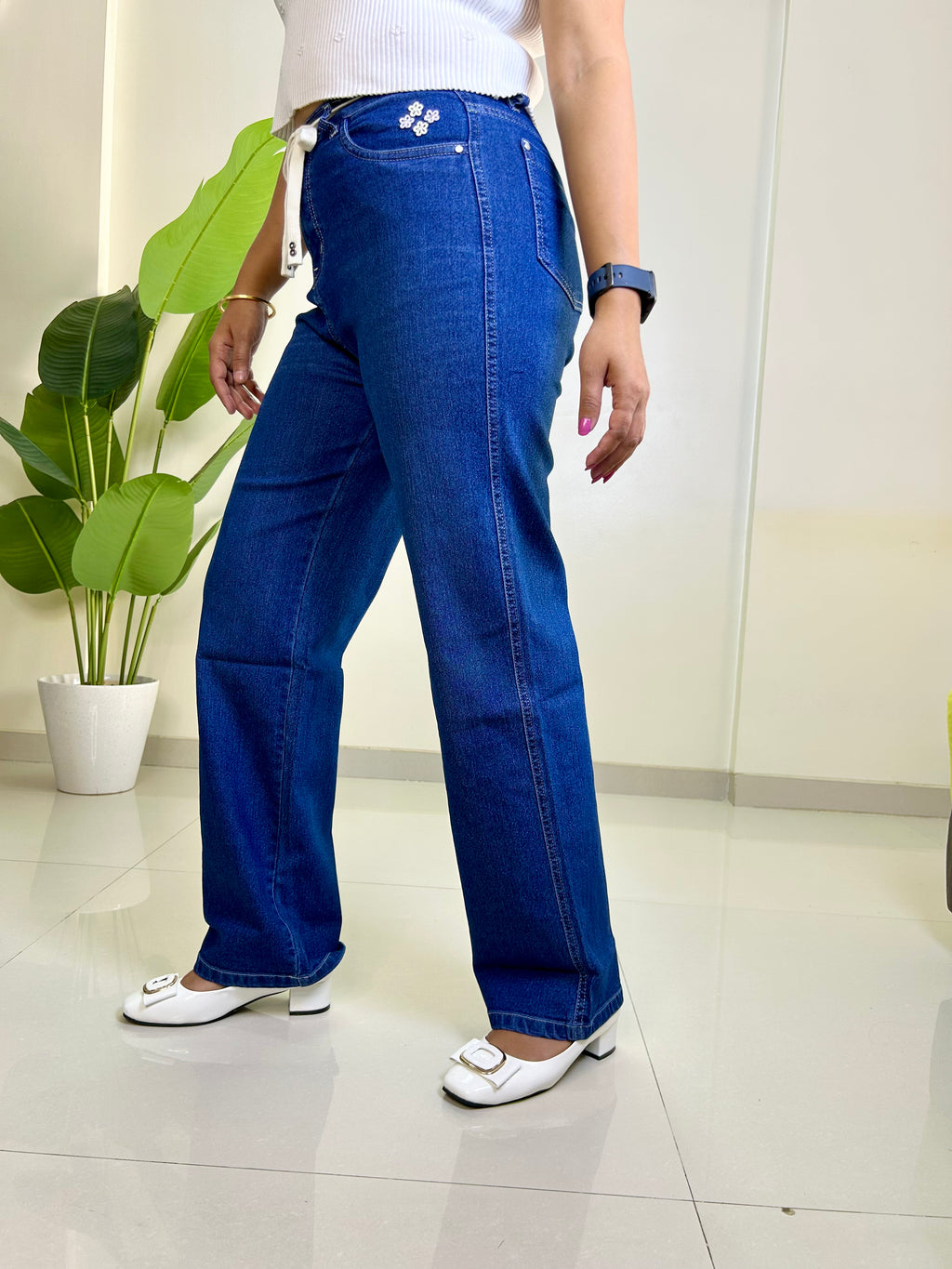 Metrorage - Denim Jeans (with Belt)
