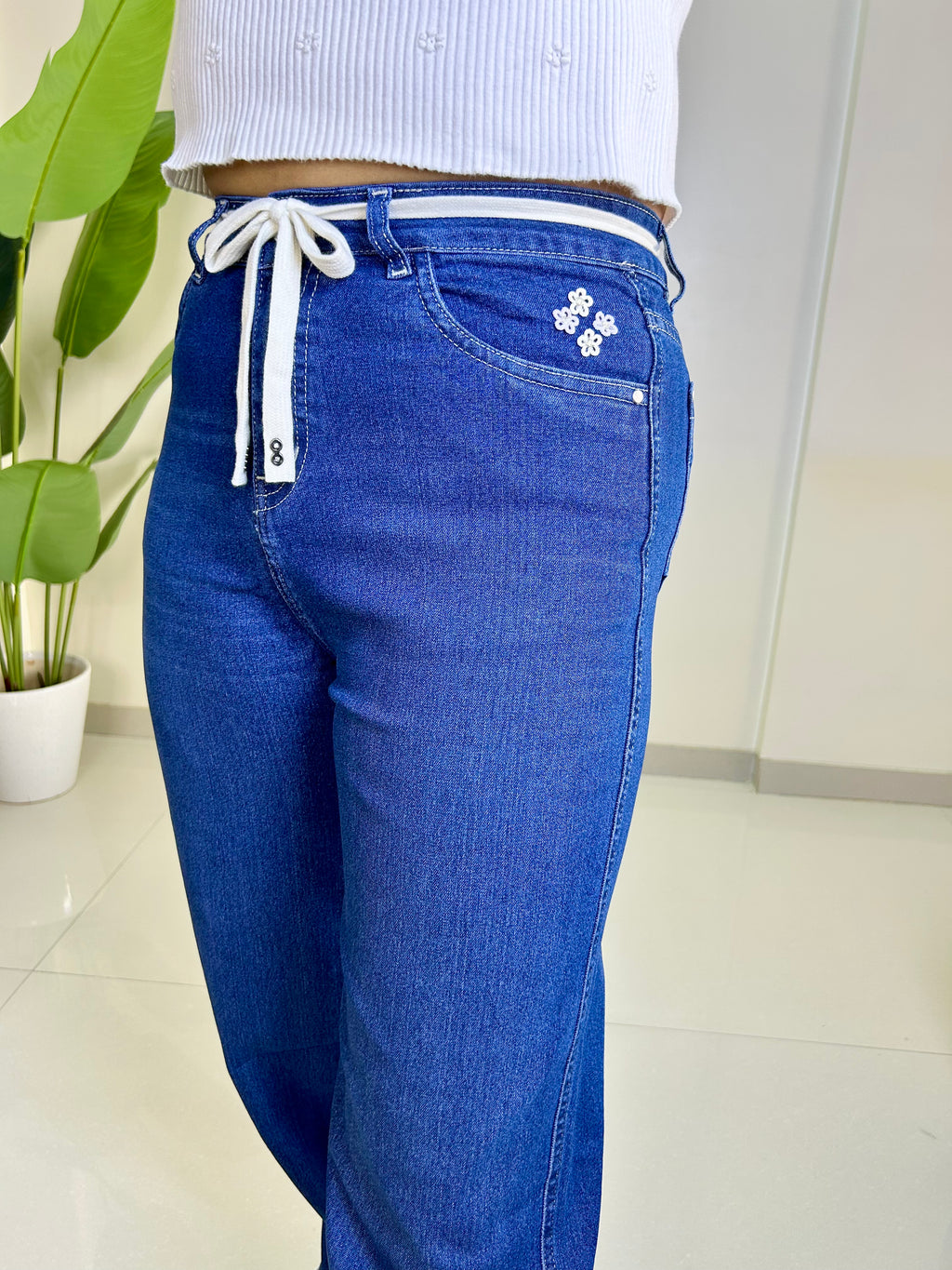 Metrorage - Denim Jeans (with Belt)