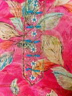 Dress Materials, Suvarnam-2- Pink