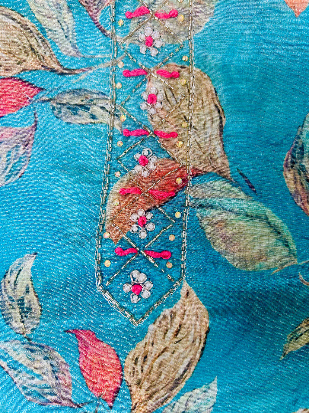 Dress Materials, Suvarnam-2- Blue